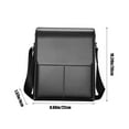 thumbnail image 3 of QTOCIO Premiums Textured Leather Shoulder Crossbody Bag Adjustable Strap Lightweight Spacious Handbag For Travel Work Daily Necessary, 3 of 4