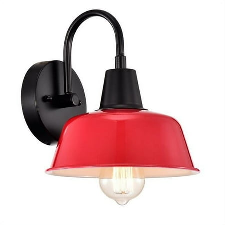 

CHLOE Ironclad Industrial 1 Light Matte Black Indoor Wall Sconce 9 Wide