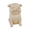 thumbnail image 6 of Serene Oinker Classic Curled Sitting Pig Statue, 6 of 13