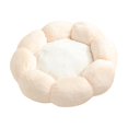 thumbnail image 1 of Flower Shaped Cage Warm Nest Dog Winter Indoor Cute Cuddle Light Pink L, 1 of 8