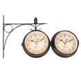 thumbnail image 5 of European-Style Double-Sided Wall Clock Classic Clocks Monochrome, 5 of 5