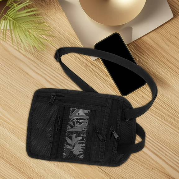 CIMAXIC Travel Neck Wallet 1Set Waterproof Document Storage For Men And Women