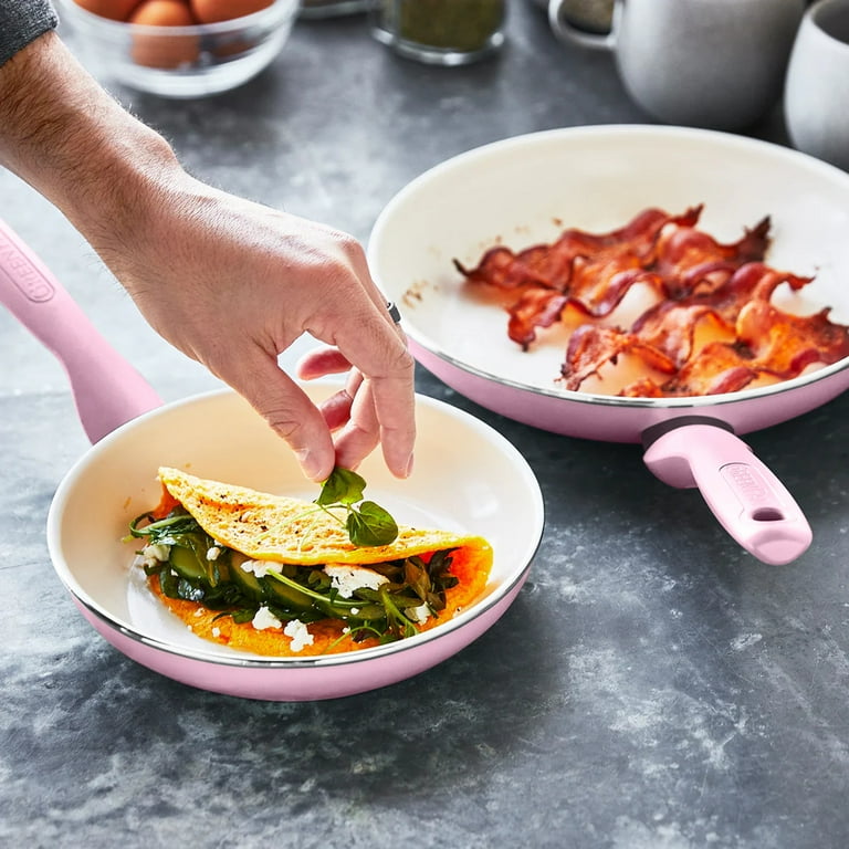 GreenPan Rio 16-Piece Nonstick Aluminum Cookware Set, Toxic Free