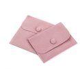 thumbnail image 6 of 1Pc New Jewellery Pouch Packaging Bag Soft Velvet Gift Bracelet Necklace Earrings Rings Storage Button Velvet Bag Custom Logo A3 9.5x7.5cm, 6 of 6