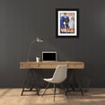 thumbnail image 3 of Vintage Apple Collection 24x32 Black Ornate Wood Framed with Double Matting Museum Art Print Titled - Vasa Lightbulb, 3 of 4