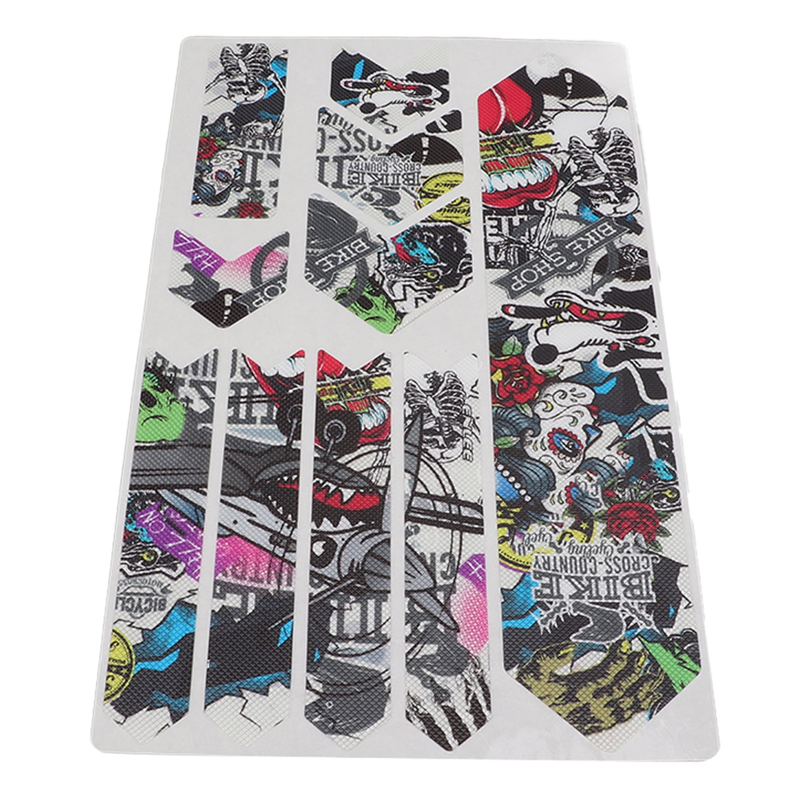 Bike Frame Protective Stickers 3D Bicycle Frame Guard Stickers Decorative Tape Waterproof Frame Sticker Cover for ENLEE Road Bikes Walmart