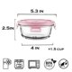 thumbnail image 2 of Contenedores para Alimentos B.GUBOBOYA Redondos de 350 ml sin BPA, Paquete de 4, 2 of 9