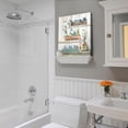 thumbnail image 5 of Bathroom Decor Wall Art Dragonfly Wall Art Green Bathroom Sign Rustic Farmhouse Bathroom Canvas Prints Signs Wood Background Bathroom Pictures Artwork Framed Bath Laundry Home Decorations12 x16, 5 of 6