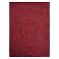 thumbnail image 4 of Rugsotic Carpets Handmade Rugs Hand Knotted Loom Rectangle 6'x9' Red Silk Mix for Indoor Use, 4 of 5