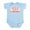 Sky Blue, variant on CafePress - Tease Adoberman Infant Bodysuit - Baby Light Bodysuit, Size Newborn - 24 Months