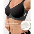 thumbnail image 6 of MINTREUS Bras for Women Supportive Wireless Push Up Bras Comfort No Underwire Full Coverage Seamless, 6 of 9