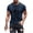 Navy, variant on American Flag Patriotic T-Shirt for Men Independence Day Summer Holiday Casual Short Sleeved Round Neck Tops Soft Going Out Workout Gym Tees