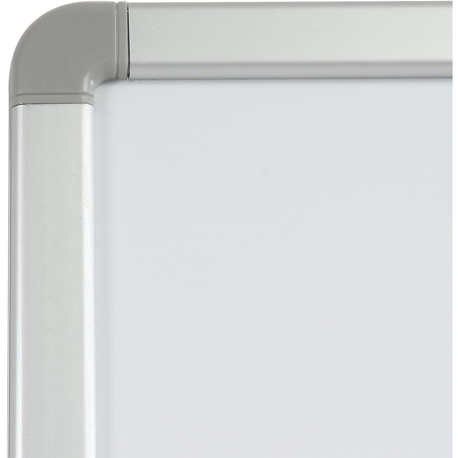 Global Industrial Porcelain Whiteboard, White, 96 x 40