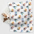 thumbnail image 6 of Pofeuu Panda And Rainbow Print Puppy Blanket,Dog Blankets,Pet Blanket Cozy Cat Blankets for Indoor Cats, Fuzzy Pet Blanket for Kitten Doggy Dog Blankets-Large, 6 of 8