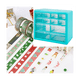 thumbnail image 4 of Organizador de escritorio con 12 cajones, cajón de plástico para manualidades, caja de almacenamiento para escritorio, adorno, arte, bricolaje, 4 of 6