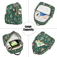 thumbnail image 5 of FORMRS Mini Backpack Purse for Women Travel Daypack Casual Shoulder Bag, Green Christmas Gingerbread, 5 of 7