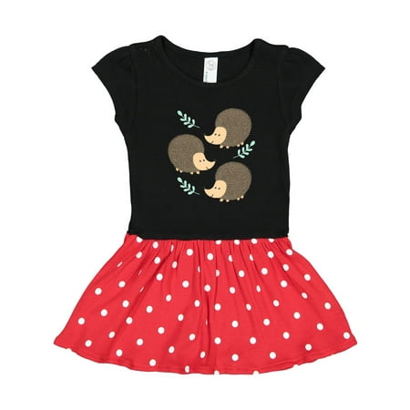 

Inktastic Hedgehog for Girls Gift Toddler Girl Dress