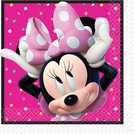 Minnie Mouse Helpers Lunch Napkins (16 Count)