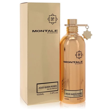 Eau De Parfum Spray (Unisex) 3.4 ozMontale Aoud Queen Roses by Montale