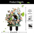 thumbnail image 3 of (2-Pack) Kcodviy Cute Bird Garden Stake Acrylic Flat Design Yard Art Feature Theme Ornament, 3 of 6