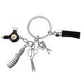 thumbnail image 5 of Barber Keychain Hair Stylist Keychain Hairdressing Key Holder Bag Backpack Pendant, 5 of 5