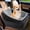 Black and Grey, variant on Pet Booster Seat Black for Small Medium Dogs/Cats Up to 30lbs