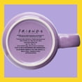 thumbnail image 2 of Silver Buffalo Friends Central Perk Smelly Cat - Taza de caf&eacute; de cer&aacute;mica para capuchino, latte, cacao caliente o t&eacute; caliente, 591 ml, color morado, 2 of 7