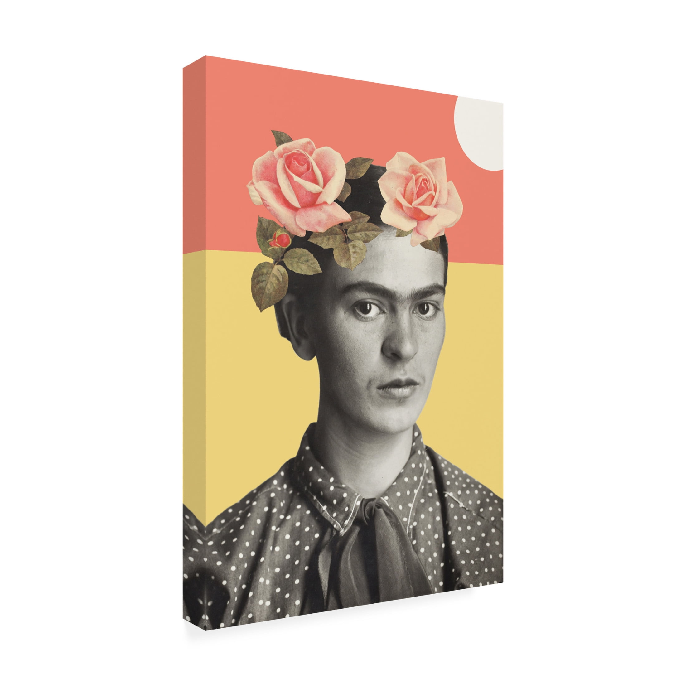 Trademark Fine Art Florent Bodart  Frida Kahlo Canvas Wall Art