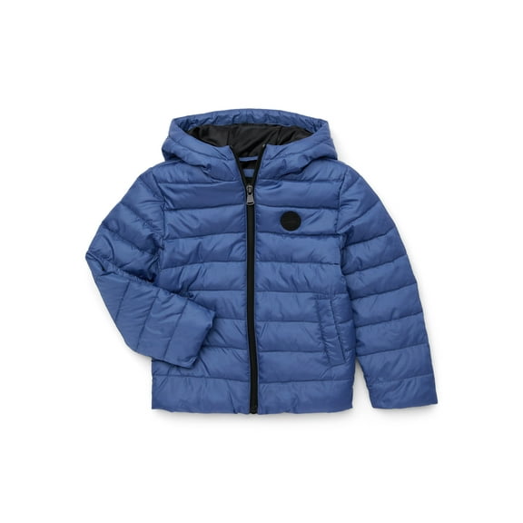 Ixtreme Boys Solid Quilted Hooded Puffer Jacket, Sizes 4-18