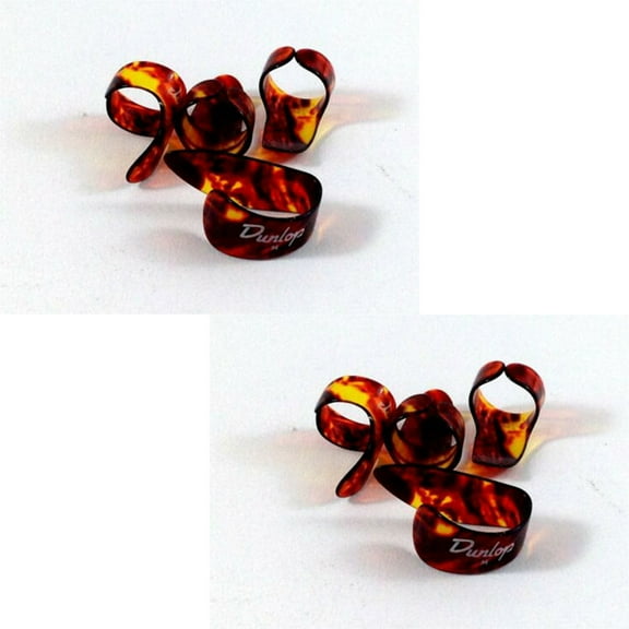 Dunlop Picks  2 Thumb & 6 Finger  Shell  Medium  9010TP