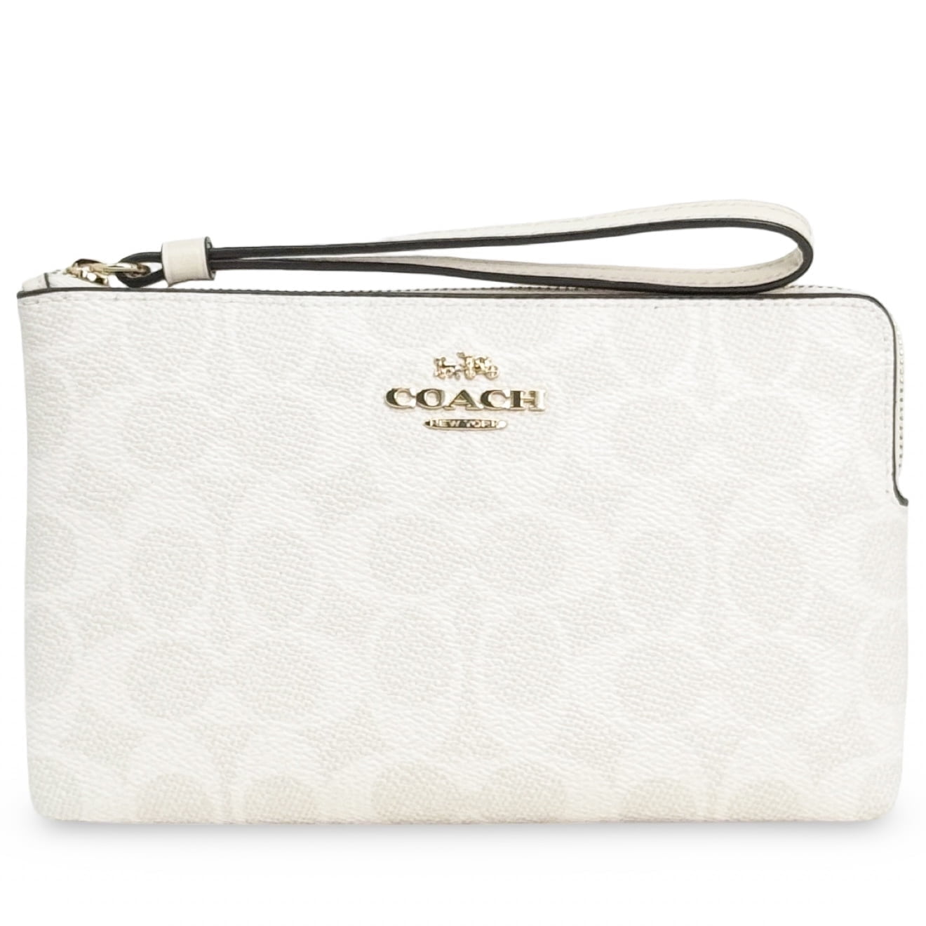 Coach Women's Small Slim Id Card Case in Quilted Denim (Denim