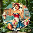 thumbnail image 3 of HELLOYOUNG Vintage Ice Cream Metal Sign - Summer Shop Decor for Home Cafe Kitchen Store, Whimsical Iron Wall Art, 3 of 9