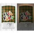 thumbnail image 2 of Caroline's Treasures BB7059CNL Pizza Party Ceramic Night Light, 6x4x3", multicolor, 2 of 2