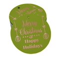 thumbnail image 1 of Inkdotpot Rose Gold Foil Paper Hang Tags Merry Christmas & Happy Holiday Favor Tags 100 Pieces, 1 of 6