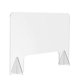 thumbnail image 3 of Transparent Acrylic Office Desk Partition Panel for Easy Cleaning – Protective Divider for Workstations, Schools, and Canteens, 3 of 4