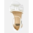 thumbnail image 4 of Wonder Nation Toddler Girls Dress Heels with Front Bow, 4 of 6