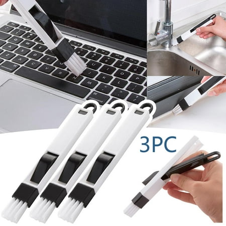 

Feiboyy Magical 2 In 1 Multifunctional Removable Door And Window Track Corner Keyboard Slot Cleaning Brush With Dustpan Set