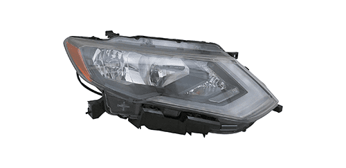 TYC 20-9913-00 Headlight Assembly For 17-20 Nissan Rogue Fits select: 2017-2018,2020 NISSAN ROGUE S/SL/SV