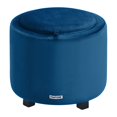 thumbnail image 1 of Tabouret de Rangement Court Pantone Bleu Foncé, 1 of 11
