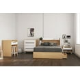 thumbnail image 2 of Nordik 4-Drawer Chest, White and Natural Maple, 2 of 5