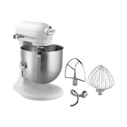 KitchenAid Commercial KSM8990WH 8 qt White Commerical Stand Mixer