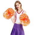 thumbnail image 2 of Event & Party Cheerleading Handheld Colorful Flowers Supplies for Sports Activities Performance with Lightweight Design and Practical Off Handle 2PCS, 2 of 4