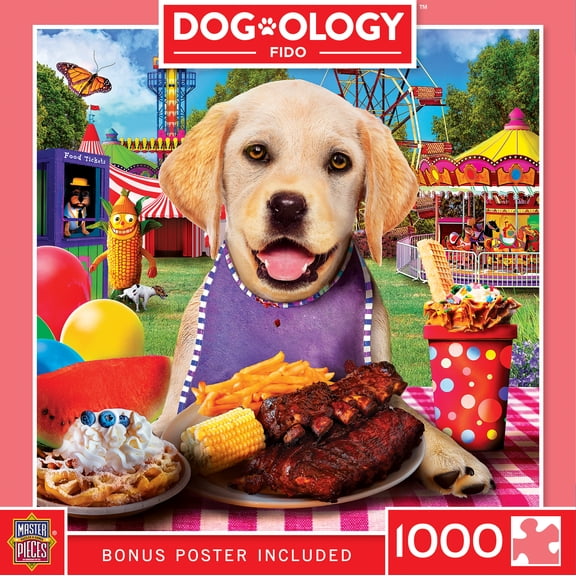 MasterPieces Dogology - Fido 1000 Piece Adult Jigsaw Puzzle