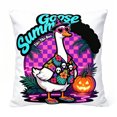 thumbnail image 2 of Halloween Throw Pillow Covers 18x18 Inch, Rustic Linen Printed Decorative Square Pillowcases, Farmhouse Holiday Cushion Covers for Couch Sofa Living Room Bedroom Outdoor Home Decor, 2 of 7
