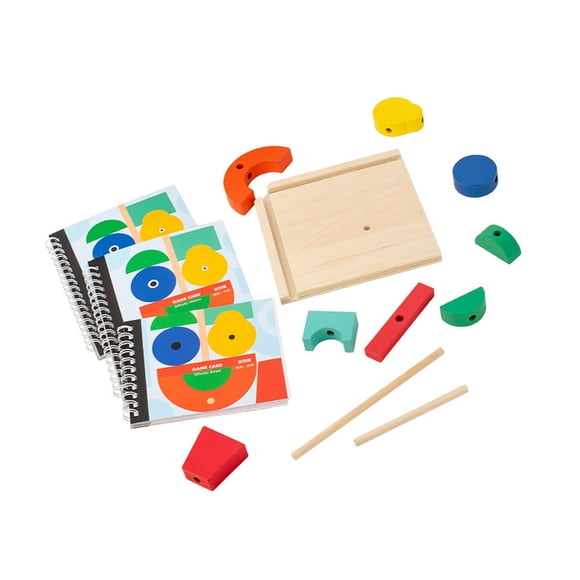 ZLight Engaging Educational Wooden Blocks Building Blocks 3D Projection Space For Creative Learning As Center Or Time Activity.