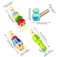 thumbnail image 2 of WEAVILUX Toddler Blow Whistle PVC Bird Whistles 7 Pcs, 2 of 6