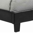 thumbnail image 2 of Benjara Low Profile Full Size Bed with Button Tufted Headboard, Black, 2 of 5