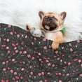 thumbnail image 3 of Rocae Valentine'S Day for Pet Blanket Dog Blanket Cat Blanket Soft Sleep for Small Medium Pet-Medium, 3 of 8
