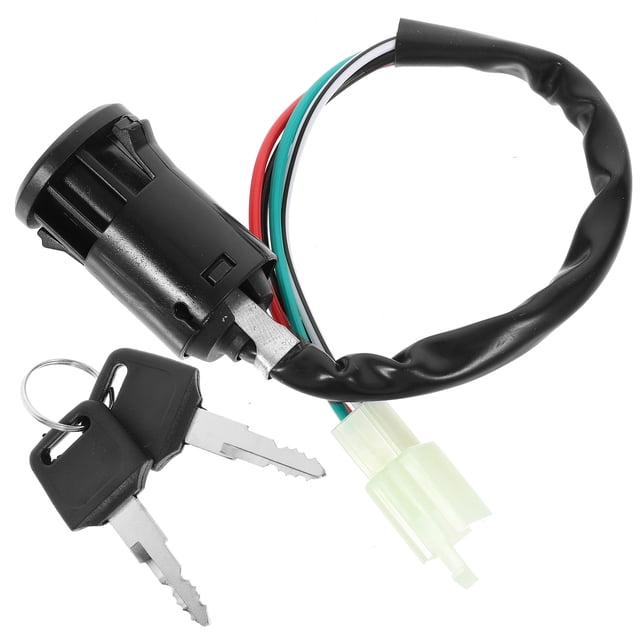 KAKOWELY ignition switch with key 1 Set Ignition Switch With Key Mini Bike Atv Scooter Ignition Switch Replacement12.6"X1.18"X1.18"