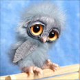 thumbnail image 1 of Hibou Bébé - Peinture Diamant DIY, 1 of 6
